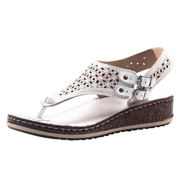 sagace woman shoes sandals large size hollow wedge with foot buckle low-heeled white strap dignified sandals women summer shoes, Black
sagace woman shoes sandals large size hollow wedge with foot buckle low-heeled white strap dignified sandals women summer shoes, Black