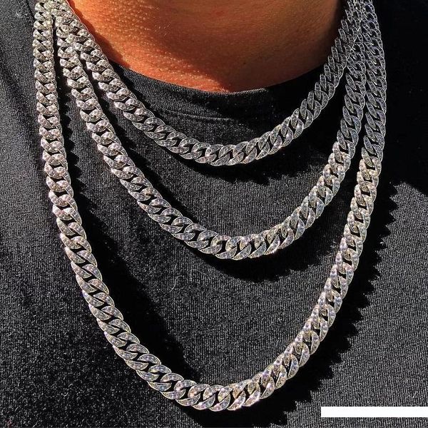 iced out chain hip hop bling chains jewelry men rhinestone crystal gold silver miami cuban link chain necklace
iced out chain hip hop bling chains jewelry men rhinestone crystal gold silver miami cuban link chain necklace