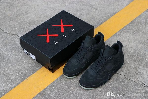 New Arrival 4s OG Women Men Basketball Shoes 4 KAWS x Black Sports Designer Sneakers Athletic Shoes Size 36-47
New Arrival 4s OG Women Men Basketball Shoes 4 KAWS x Black Sports Designer Sneakers Athletic Shoes Size 36-47