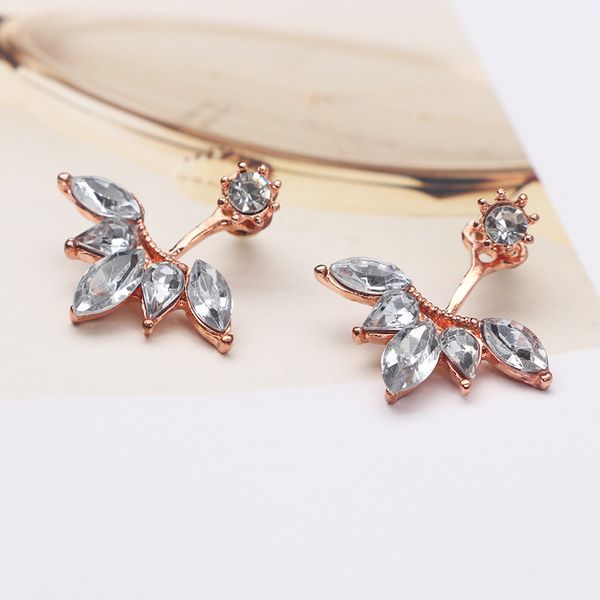 1 pair crystal flower clip earrings clearance sale wholesale, Silver
1 pair crystal flower clip earrings clearance sale wholesale, Silver