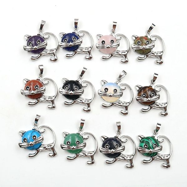 оптовая 10 шт посеребренная citrines кристалл прекрасные кошки форма подвеска тигровый глаз камень животных ювелирные изделия, Silver
оптовая 10 шт посеребренная citrines кристалл прекрасные кошки форма подвеска тигровый глаз камень животных ювелирные изделия, Silver