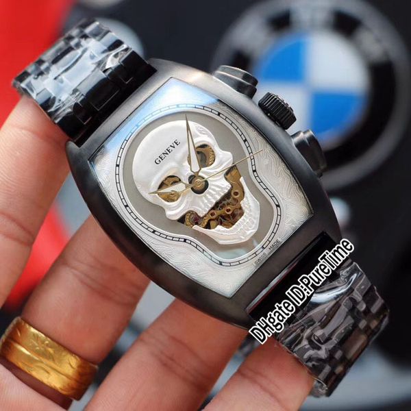 new croco collections skull skeleton silver tattoo dial automatic mens watch pvd steel all black stainless steel bracelet puretime e92b2, Slivery;brown
new croco collections skull skeleton silver tattoo dial automatic mens watch pvd steel all black stainless steel bracelet puretime e92b2, Slivery;brown