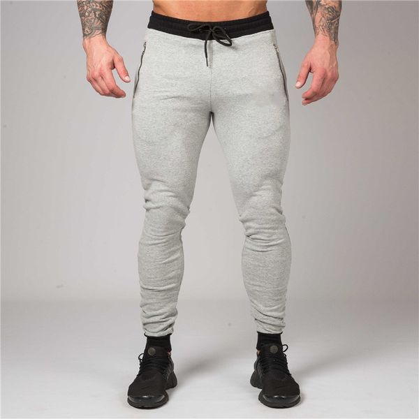 new tight zipper packet bodyboulding gyms pants brand clothing cotton trousers fitness jogger sweatpants men high quality, Black
new tight zipper packet bodyboulding gyms pants brand clothing cotton trousers fitness jogger sweatpants men high quality, Black