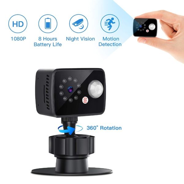 8 hours mini cameras 1080p small home security surveillance cam video recorder with motion detection night version hidden card
8 hours mini cameras 1080p small home security surveillance cam video recorder with motion detection night version hidden card