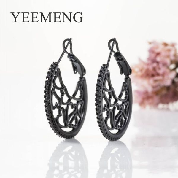 hoop & huggie yeemeng arrival punk women girls jewelry earring black hollow pin big circle loop earrings, Golden;silver
hoop & huggie yeemeng arrival punk women girls jewelry earring black hollow pin big circle loop earrings, Golden;silver