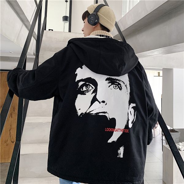 men's cotton clothing 2019 autumn and winter new lamb cashmere casual warm cotton clothing youth fashion trend men's, Black
men's cotton clothing 2019 autumn and winter new lamb cashmere casual warm cotton clothing youth fashion trend men's, Black