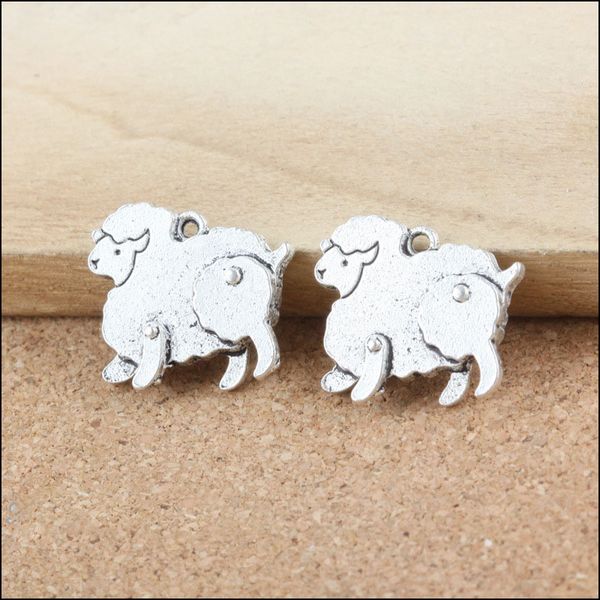 4 pieces/lot 18mm*21mm antique silver plated metal alloy jewelry making sheep charms jewelry making wholesale, Bronze;silver
4 pieces/lot 18mm*21mm antique silver plated metal alloy jewelry making sheep charms jewelry making wholesale, Bronze;silver