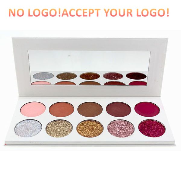 Нет логотипа! 10 цветов с блестками матовые тени для век Palette с зеркалом Shimmer Eye тени
Нет логотипа! 10 цветов с блестками матовые тени для век Palette с зеркалом Shimmer Eye тени