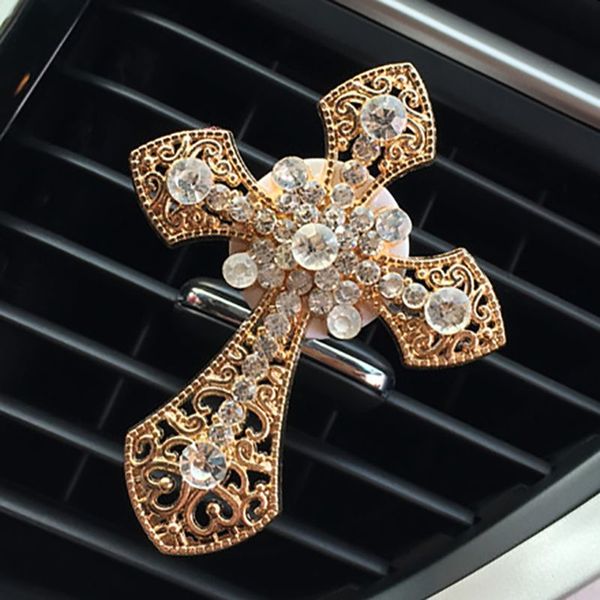 car interior accessories air freshener rhinestone cross auto decoration outlet perfume clip
car interior accessories air freshener rhinestone cross auto decoration outlet perfume clip