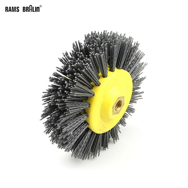 1 piece 150*40mm * m14 nylon abrasive wire polishing brush wheel for wood furniture stone antiquing grinding
1 piece 150*40mm * m14 nylon abrasive wire polishing brush wheel for wood furniture stone antiquing grinding