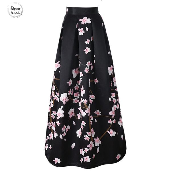 длина новых женщин юбки 100см высокой талией flared maxi peach blossom printed saias плиссе покрытие длинные юбки sp041, Black
длина новых женщин юбки 100см высокой талией flared maxi peach blossom printed saias плиссе покрытие длинные юбки sp041, Black
