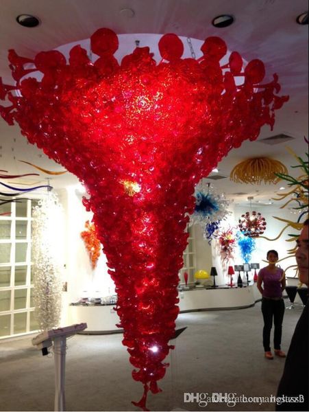 100% mouth blown borosilicate l lobby murano red glass chandelier new style modern crystal large pendant lamps
100% mouth blown borosilicate l lobby murano red glass chandelier new style modern crystal large pendant lamps