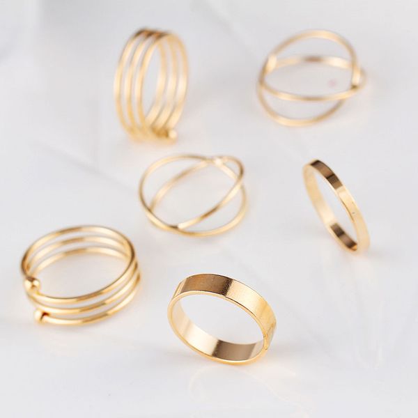6pcs/set gold silver color combine joint band ring toes rings set for women fashion jewelry ing
6pcs/set gold silver color combine joint band ring toes rings set for women fashion jewelry ing