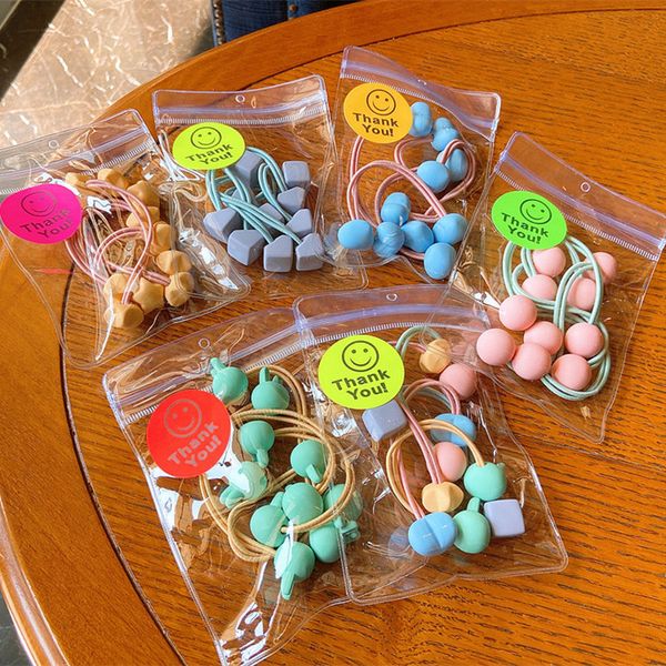 2/5 pcs new korean sweet girl princess simple macaron color rubber band hair rope fashion children ponytail hair accessories, Slivery;white
2/5 pcs new korean sweet girl princess simple macaron color rubber band hair rope fashion children ponytail hair accessories, Slivery;white