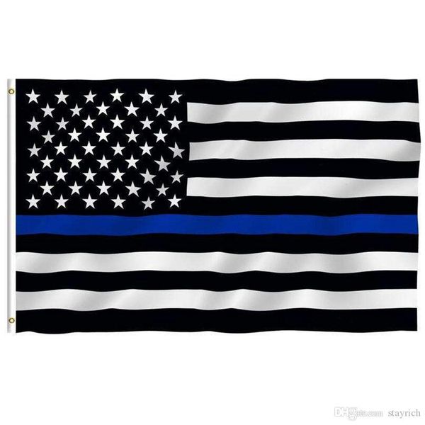 90*150cm blueline usa police flags 3x5 foot thin blue line usa flag black, white and blue american flag with brass grommets 300pcs
90*150cm blueline usa police flags 3x5 foot thin blue line usa flag black, white and blue american flag with brass grommets 300pcs