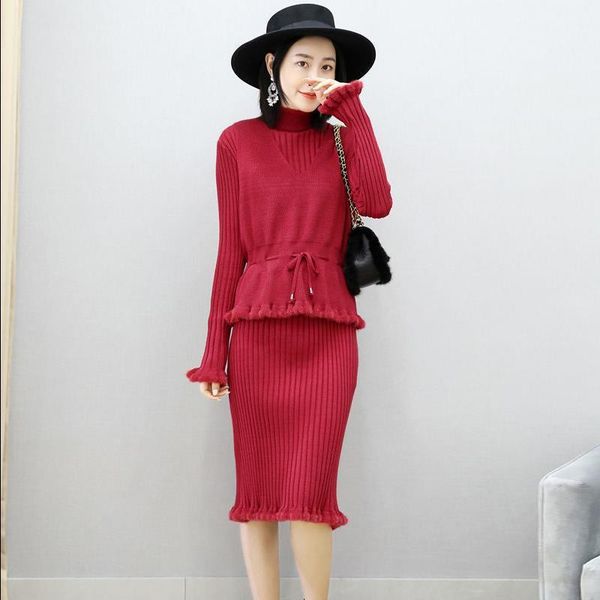 2019 sweater women pullover suits fashion shoulder off sleeve knitting sweater and skirt two piece women set office lady suit, White;black
2019 sweater women pullover suits fashion shoulder off sleeve knitting sweater and skirt two piece women set office lady suit, White;black