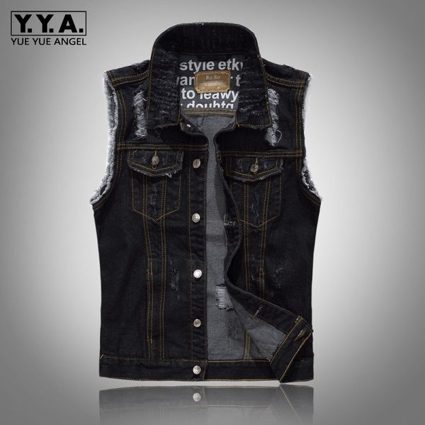 2019 модные новые безрукавки ovrecoats hole мужская джинсовая куртка slim fit однобортный повседневный черный мужской жилет плюс размер m-5x, Black;white
2019 модные новые безрукавки ovrecoats hole мужская джинсовая куртка slim fit однобортный повседневный черный мужской жилет плюс размер m-5x, Black;white
