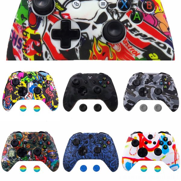 uenct cover soft silicone flexible camouflage rubber skin case cover for xbox one slim controller xone grip xb-one waterproof anti-dust
uenct cover soft silicone flexible camouflage rubber skin case cover for xbox one slim controller xone grip xb-one waterproof anti-dust