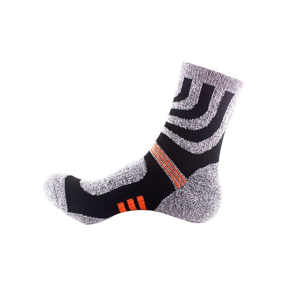 men outdoor gift sweat absorption breathable exercise elastic sports socks casual middle tube thick cycling polyester galling, Black
men outdoor gift sweat absorption breathable exercise elastic sports socks casual middle tube thick cycling polyester galling, Black