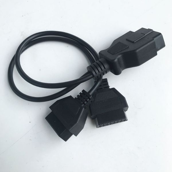 selling for obd2 obd ii 16pin splittet adapter cable16 pin male to dual female obd 2 extension connector
selling for obd2 obd ii 16pin splittet adapter cable16 pin male to dual female obd 2 extension connector