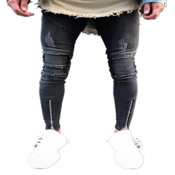 occident мода ретро мужские джинсы ностальгический промывка отверстий slim fit micro упругие езда локомотив джинсы мужские, Blue
occident мода ретро мужские джинсы ностальгический промывка отверстий slim fit micro упругие езда локомотив джинсы мужские, Blue