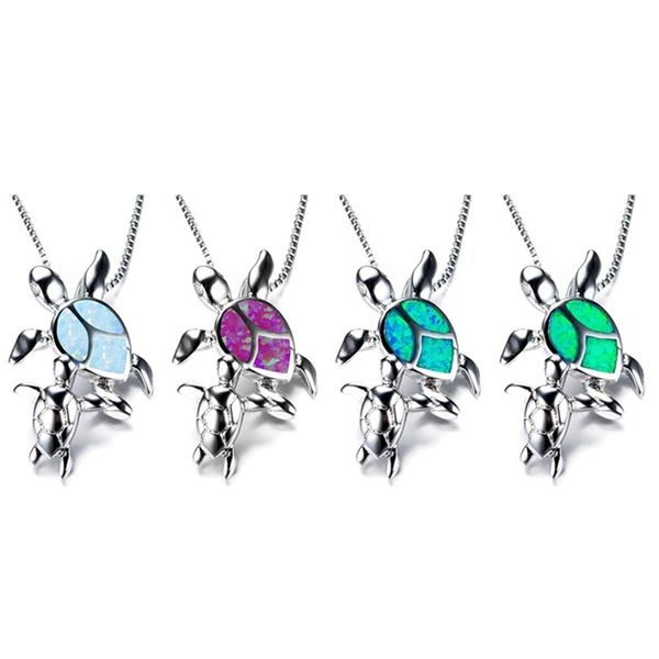 women blue green white opal turtles necklace animal sea turtle pendants necklaces wedding ocean beach jewelry gift, Silver
women blue green white opal turtles necklace animal sea turtle pendants necklaces wedding ocean beach jewelry gift, Silver