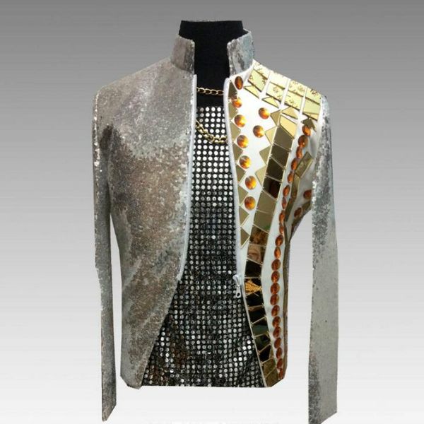 men's suit singer dj nightclub guest lens costumes bar nightclub men's clothing night show dancers performance clothing, White;black
men's suit singer dj nightclub guest lens costumes bar nightclub men's clothing night show dancers performance clothing, White;black