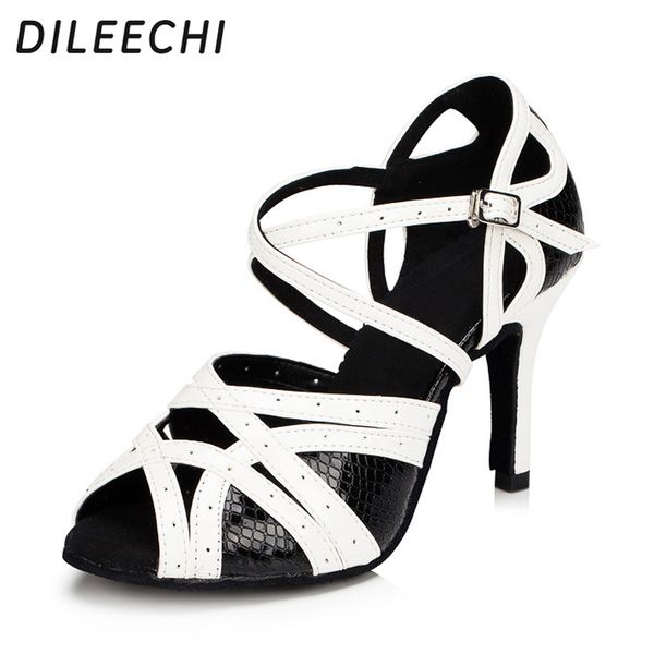 dileechi new women's latin dance shoes spot black white baroom dancing shoes salsa party square 8.5cm high heels plus size
dileechi new women's latin dance shoes spot black white baroom dancing shoes salsa party square 8.5cm high heels plus size