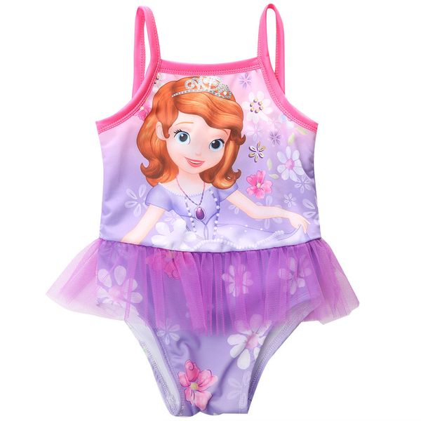 2016 girls swimwear cartoon printed lace strappy one piece kids swimsuits 2-8y, White
2016 girls swimwear cartoon printed lace strappy one piece kids swimsuits 2-8y, White