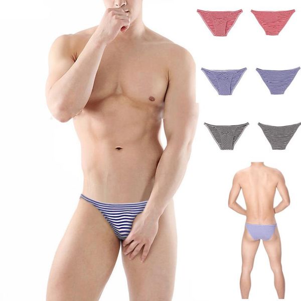 men underwear cotton briefs shorts striped underpants male u convex pouch low waist panties cuecas plus size -xxl, Black;white
men underwear cotton briefs shorts striped underpants male u convex pouch low waist panties cuecas plus size -xxl, Black;white