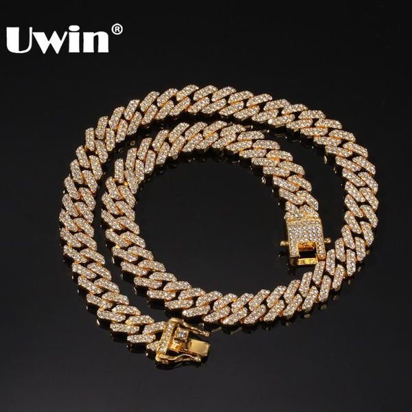 uwin micro paved 12mm s-link miami cuban necklaces hiphop mens iced rhinestones fashion jewelry drop shipping, Silver
uwin micro paved 12mm s-link miami cuban necklaces hiphop mens iced rhinestones fashion jewelry drop shipping, Silver
