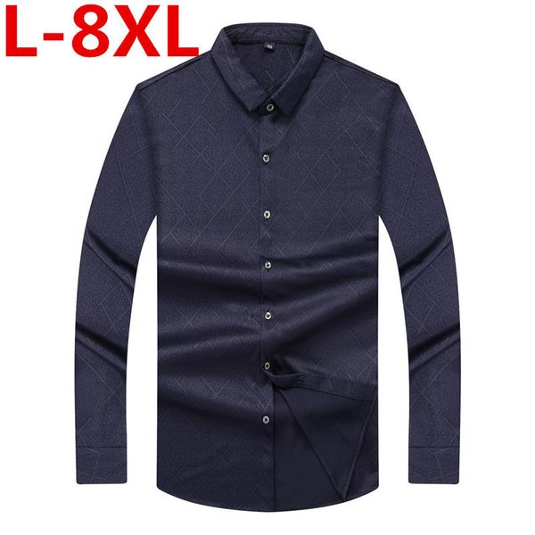 plus size 8xl 7xl 6xl 5xl new autumn brand men clothes slim fit men long sleeve shirt plaid cotton casual shirt social, White;black
plus size 8xl 7xl 6xl 5xl new autumn brand men clothes slim fit men long sleeve shirt plaid cotton casual shirt social, White;black