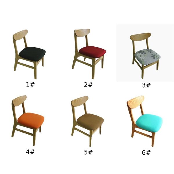 1 pc wooden dining chair cover saddle elastic polyester printed l home decor 
1 pc wooden dining chair cover saddle elastic polyester printed l home decor