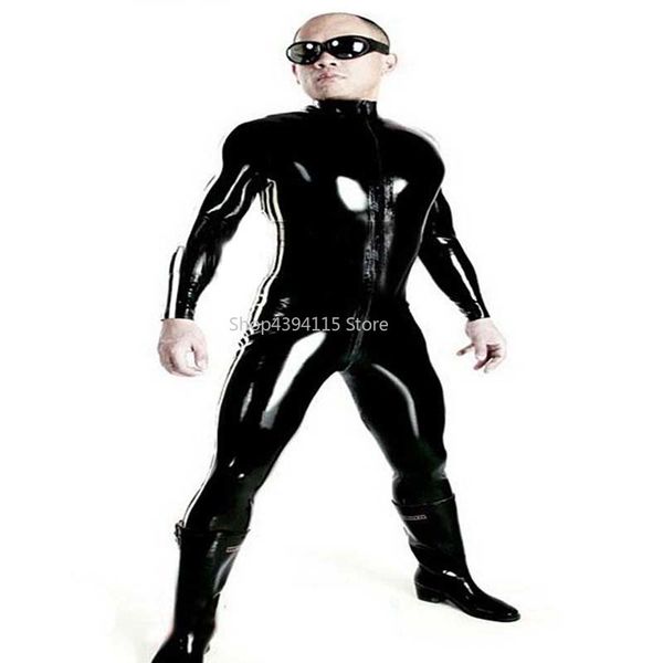 plus size 3xl men leather latex catsuit jumpsuit lingerie for men erotic costumes wetlook catsuit bodysuit clubwear zentai, Black
plus size 3xl men leather latex catsuit jumpsuit lingerie for men erotic costumes wetlook catsuit bodysuit clubwear zentai, Black