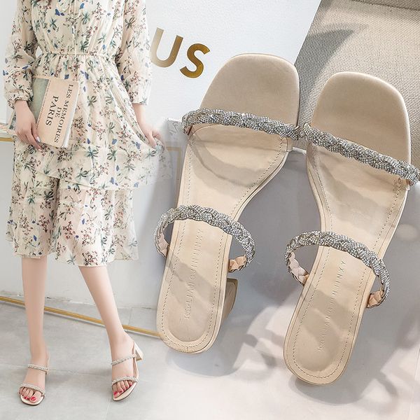 glitter slides med shoes ladies' slippers slipers women square heel fashion jelly soft 2020 block summer hoof heels pu, Black
glitter slides med shoes ladies' slippers slipers women square heel fashion jelly soft 2020 block summer hoof heels pu, Black