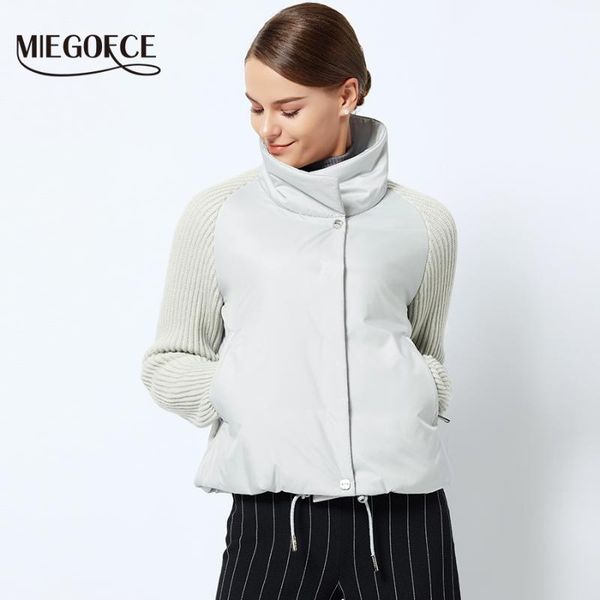 miegofce 2018 короткое женское пальто и тонкая хлопковая телогрейка весенняя женская куртка стильная с воротником новая весенняя коллекция, Black;brown
miegofce 2018 короткое женское пальто и тонкая хлопковая телогрейка весенняя женская куртка стильная с воротником новая весенняя коллекция, Black;brown