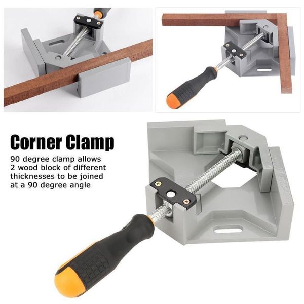 single handle 90°right angle clamp quick release corner clamp glass tank picture frame fixed clip hand tool
single handle 90°right angle clamp quick release corner clamp glass tank picture frame fixed clip hand tool
