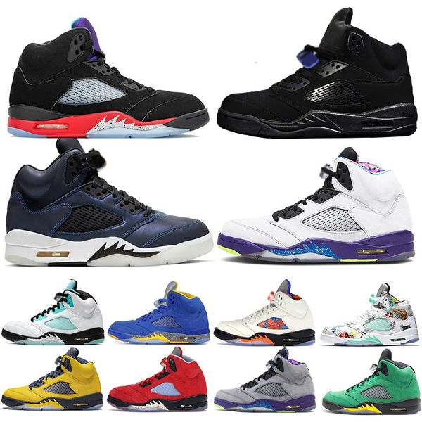 triple black alternate 5 5s mens basketball shoes fire red oil grey reflective island green wings michigan sneakers trainers, White;red
triple black alternate 5 5s mens basketball shoes fire red oil grey reflective island green wings michigan sneakers trainers, White;red