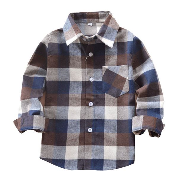 boys shirts classic casual plaid flannel children shirts for 3-11 years kids boy wear, White;black
boys shirts classic casual plaid flannel children shirts for 3-11 years kids boy wear, White;black