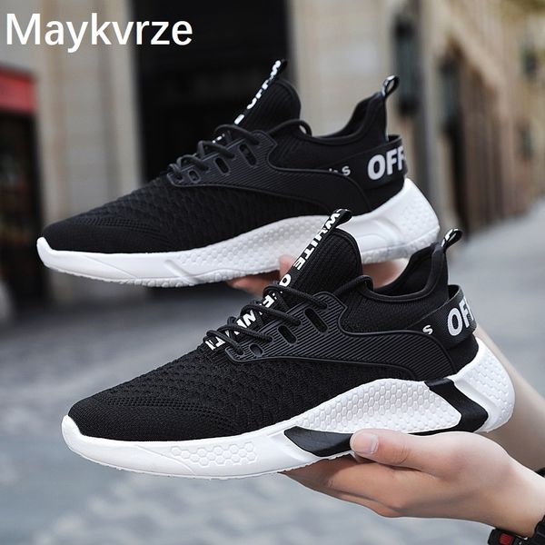men shoes wild flying woven sneakers tide breathable mesh flats men's sports casual shoes, Black
men shoes wild flying woven sneakers tide breathable mesh flats men's sports casual shoes, Black