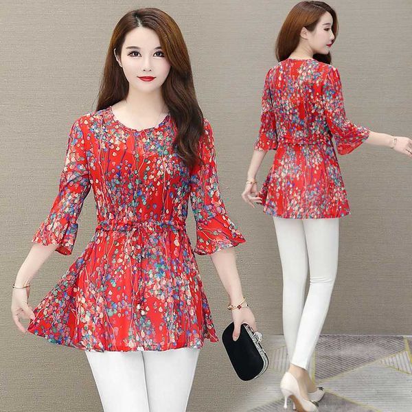 women's blouses & shirts 5xl plus size womens and 2021 elegant floral print shirt half sleeve female chiffon lady, White
women's blouses & shirts 5xl plus size womens and 2021 elegant floral print shirt half sleeve female chiffon lady, White