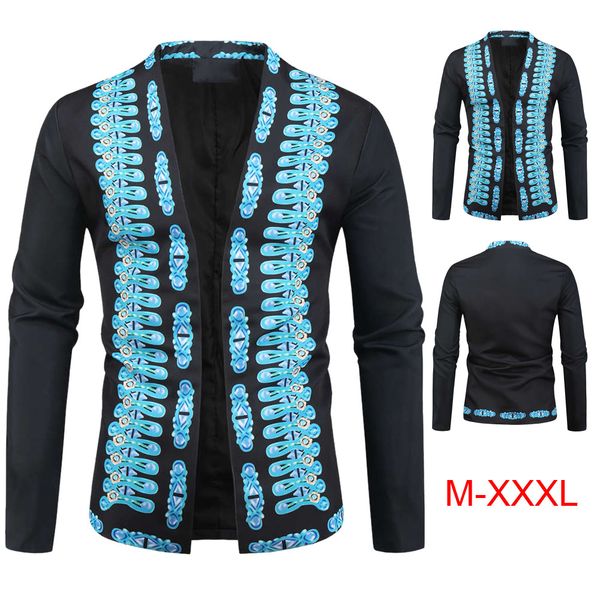 brand men jacket 2019 fashion national style printed long sleeve jacket coat africa clothing, Black;brown
brand men jacket 2019 fashion national style printed long sleeve jacket coat africa clothing, Black;brown