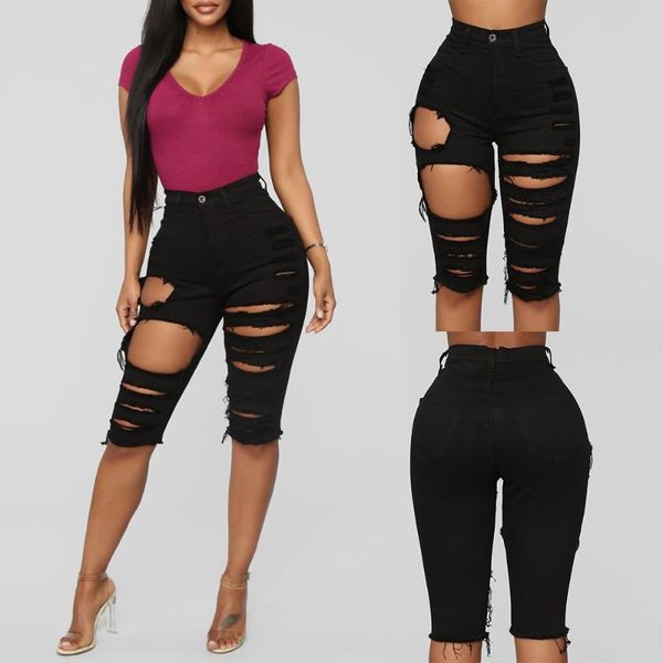 ripped holes jeans shorts women summer wind female high waist denim shorts women fashion streetwear cool skinny demin d30, Blue
ripped holes jeans shorts women summer wind female high waist denim shorts women fashion streetwear cool skinny demin d30, Blue
