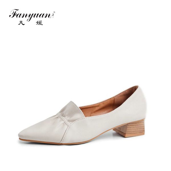 fanyuan 2019 new soft pu pointed toe ruffles design woman med heels pumps dress casual loafers slip-on female girls shoes, Black
fanyuan 2019 new soft pu pointed toe ruffles design woman med heels pumps dress casual loafers slip-on female girls shoes, Black