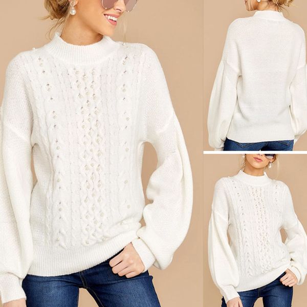 solid color loose sweater half high collar large size sweater casual shirt female, White;black
solid color loose sweater half high collar large size sweater casual shirt female, White;black