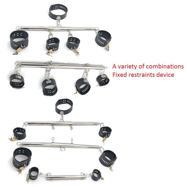 cuffs steel detachable adjustable torture restraints device ankle leather multifunctional wrist handcuffs stainless collar bondage frqj
cuffs steel detachable adjustable torture restraints device ankle leather multifunctional wrist handcuffs stainless collar bondage frqj