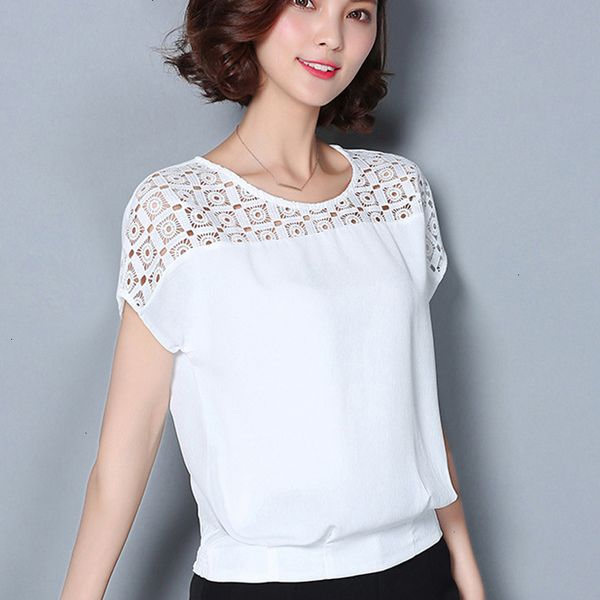 women lace blouse white female chiffon shirt summer 2019 short sleeve blusa feminina hollow ladies blouse plus size g2
women lace blouse white female chiffon shirt summer 2019 short sleeve blusa feminina hollow ladies blouse plus size g2