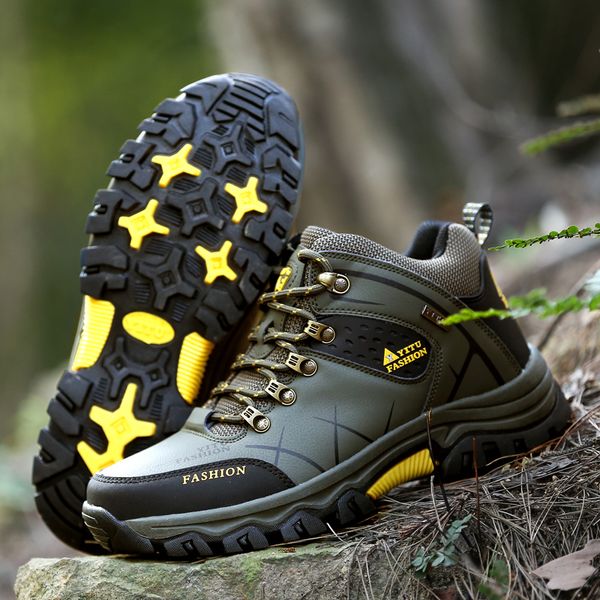 men hiking shoes waterproof leather shoes climbing & fishing outdoor men high boots size 39-47 casual
men hiking shoes waterproof leather shoes climbing & fishing outdoor men high boots size 39-47 casual