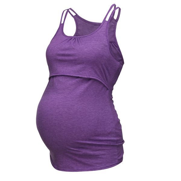 2020 maternity clothes nursing sleeveless camisole breastfeeding clothes pregnant women wireless camis tank nursing vest, White
2020 maternity clothes nursing sleeveless camisole breastfeeding clothes pregnant women wireless camis tank nursing vest, White