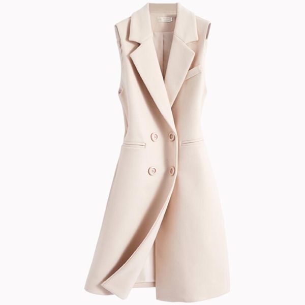 new arrival winter fashion double breasted woolen vest women slim office lady sleeveless blazer jacket, Black;white
new arrival winter fashion double breasted woolen vest women slim office lady sleeveless blazer jacket, Black;white